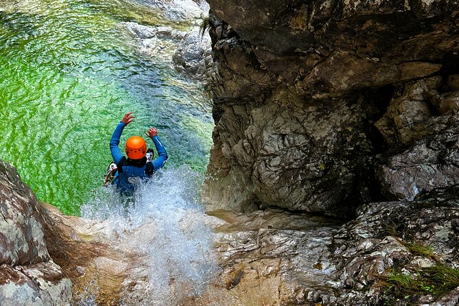 Adventure Canyoning Tour in the Fratarica Canyon - Bovec, Slovenia - The 15-minute ride and 20-minute hike