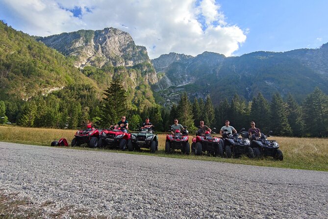 Adventure into Slovenian nature with a quad tour in Bovec. - From Bovec to Boka Waterfall by quad