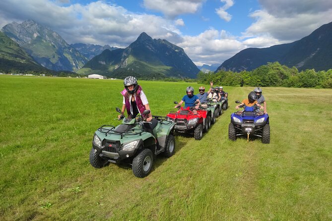 Adventure into Slovenian nature with a quad tour in Bovec. - Riding alone or sharing a quad