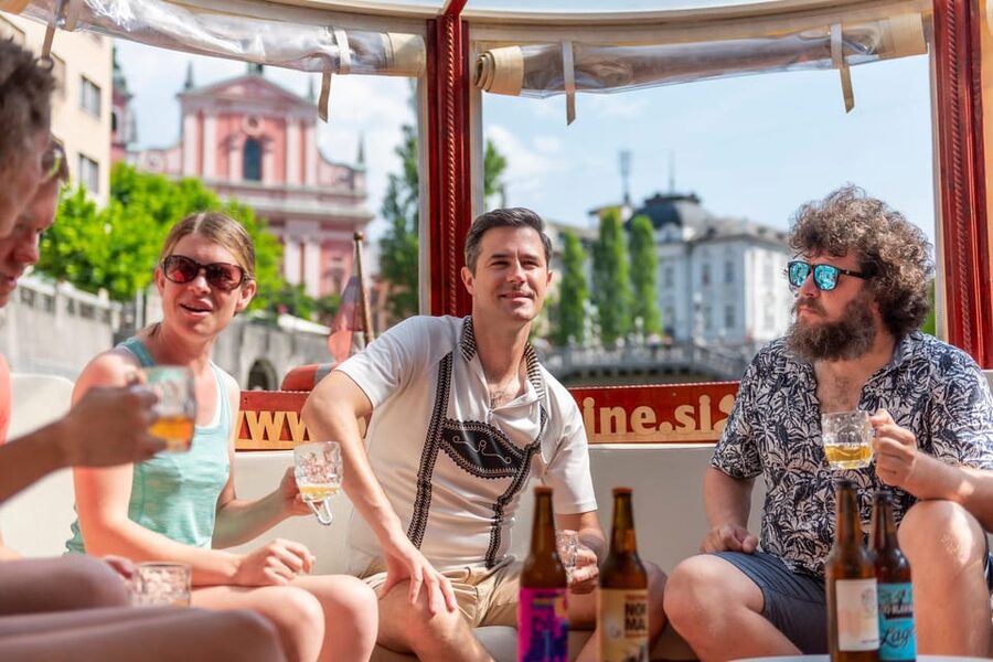 BEER WAY Ljubljana: Boat & Craft Beer Tasting Tour - Daylight or darkness makes a real difference