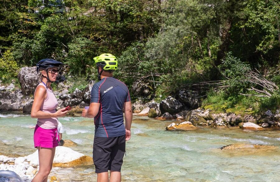 Bike Through Narnia: Waterfalls & Filming Location Bike Tour - A local snack beside the cascading water