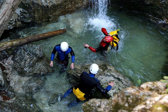 Bled and Bohinj Valley Canyoning with Hotel Pickup & Free Photos - OUTdoor Slovenia provides the working base
