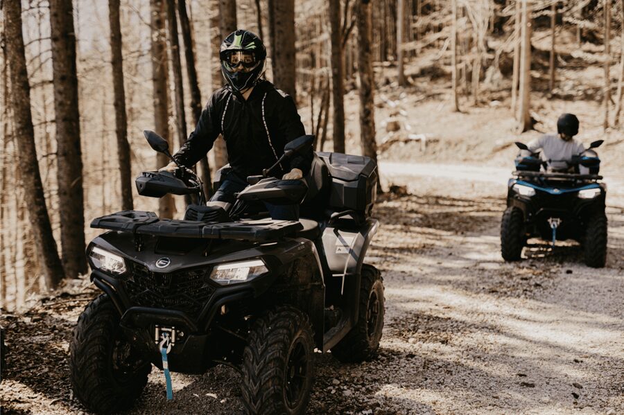 Bled: Full-Day Quad Rental - Picking up the quad at Bled shopping centre