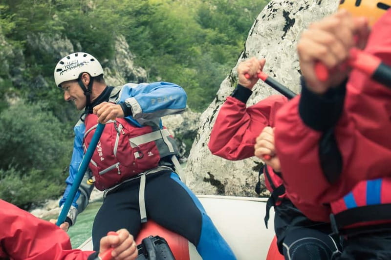 Bled: Great Fun Sava River Rafting by 3glav - The 15-minute ride to the river