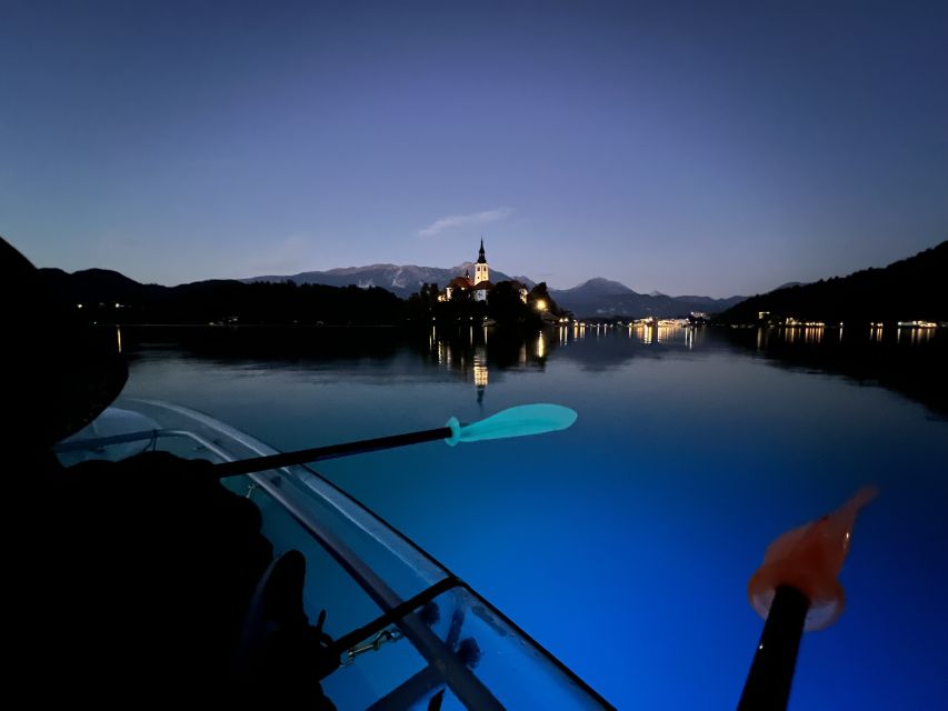 Bled: Guided Kayaking Tour in a Transparent Kayak - Paddling Into the Julian Alps View