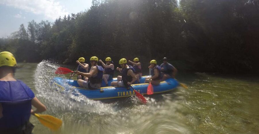 Bled: Rafting and Zipline Tour - The 13-kilometer rafting route