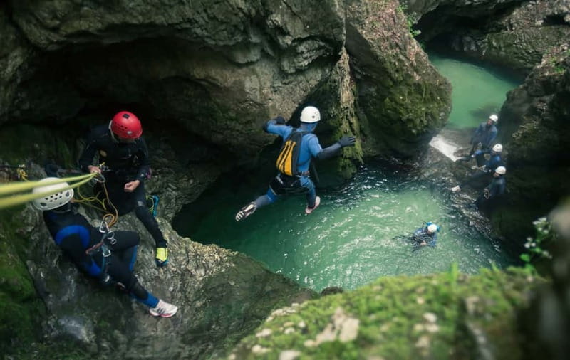 Bled: Triglav National Park Canyoning Adventure with Photos - Why the eight-person limit matters