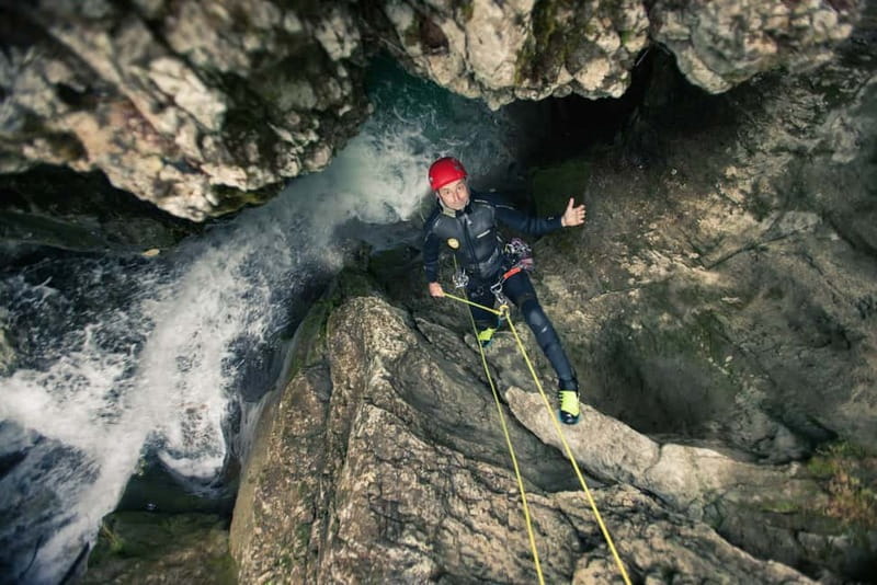 Bled: Triglav National Park Canyoning Adventure with Photos - What the $108 price includes