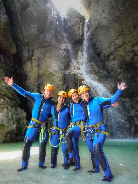 Bovec Adventure: Canyoning in Triglav National Park - Two and a half hours of waterfalls, pools, and rock