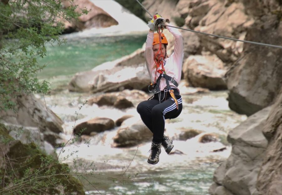 Bovec: Canyon Učja — The Longest Zipline Park in Europe - Ten lines across the Učja Canyon