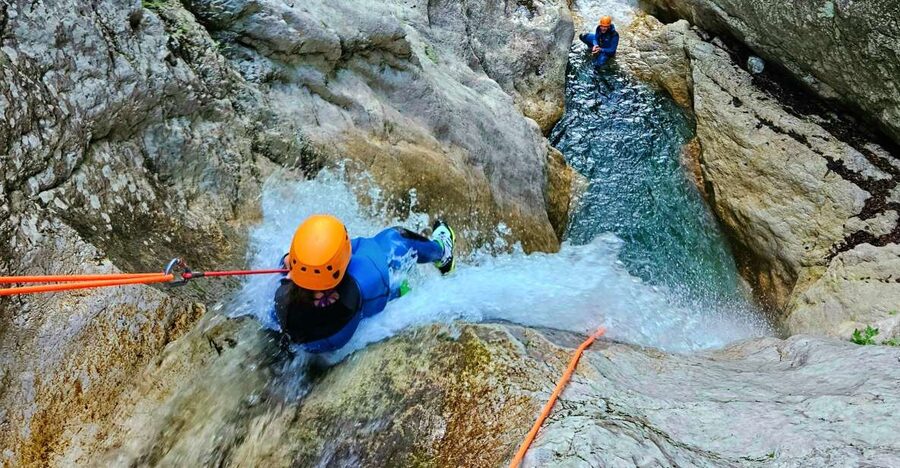 Bovec: Canyoning for Beginners Experience - Getting suited up in thermal gear