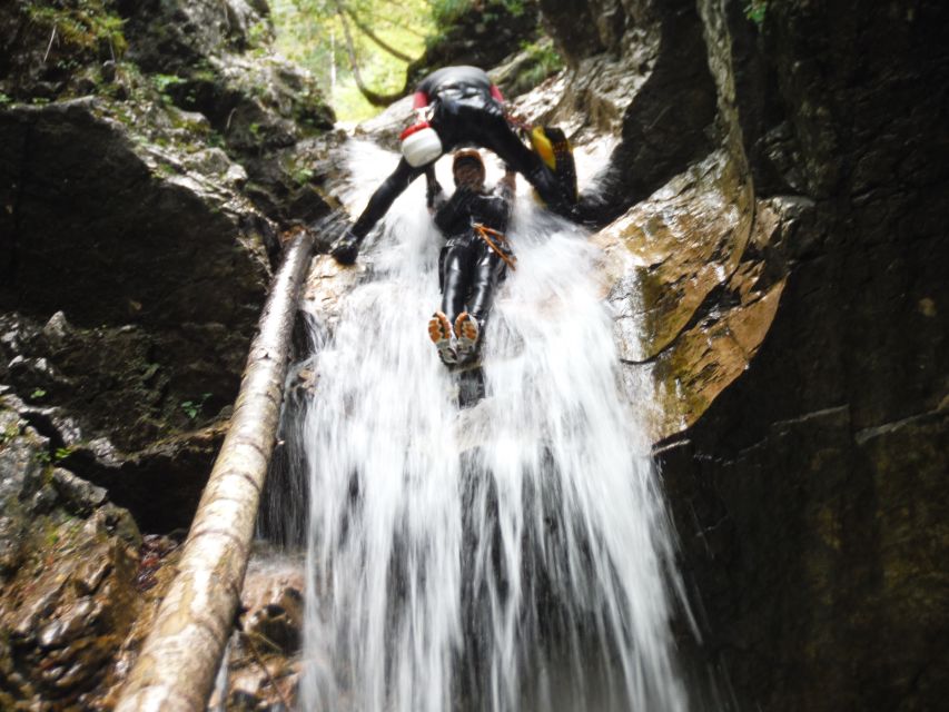 Bovec: Canyoning in Triglav National Park Tour + Photos - Getting ready at the SOČA SPLASH base