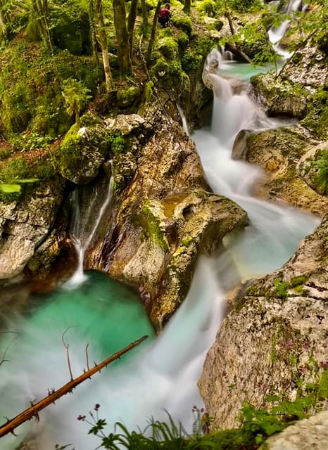 Bovec E-bike tour - Exploring hidden gems - Šunik Water Grove and its small waterfalls