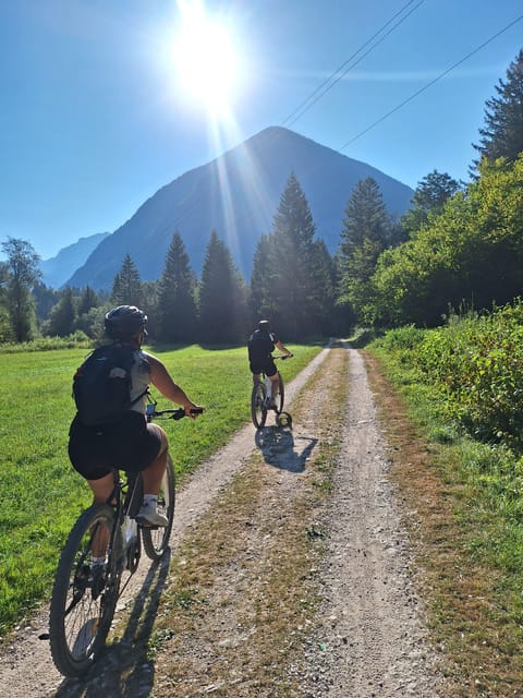 Bovec E-bike tour - Exploring hidden gems - The 70-minute ride back to Bovec
