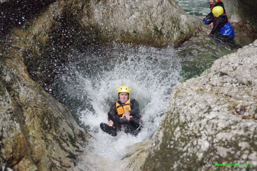 Bovec: Half-Day Canyoning Trip - The eight-minute ride into the Slovenian wilderness