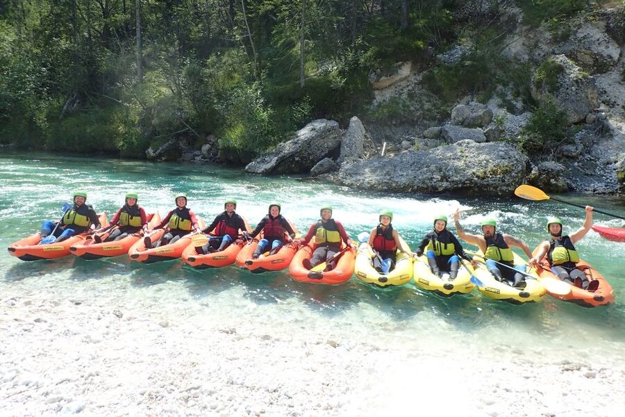 Bovec: Half-Day Kayaking Trip Down the Soča - The first river section lets you learn by doing