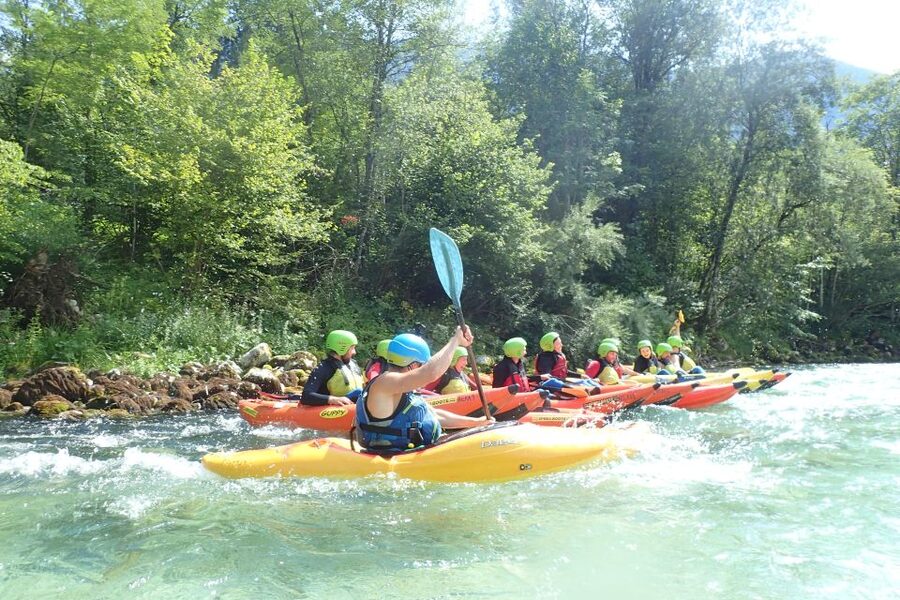 Bovec: Half-Day Kayaking Trip Down the Soča - The harder section brings rocks, waves, and rapids