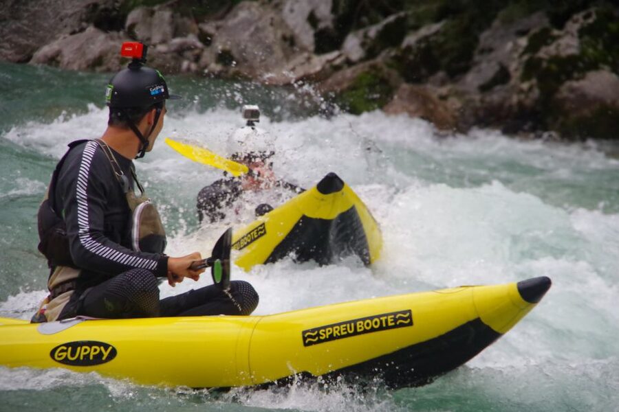 Bovec: Half-Day Kayaking Trip Down the Soča - Mountain views without leaving the river