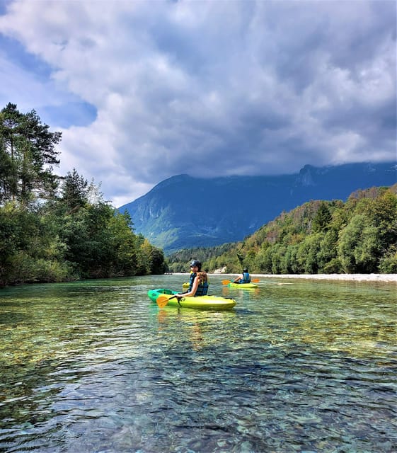 Bovec: Iconic Sit-on-Top Kayak Tour on Soča River +FREEphoto - Why a sit-on-top kayak works well on the Soča