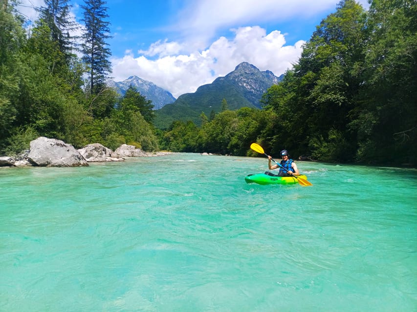 Bovec: Iconic Sit-on-Top Kayak Tour on Soča River +FREEphoto - Photos, video, and the personal feel of a small team