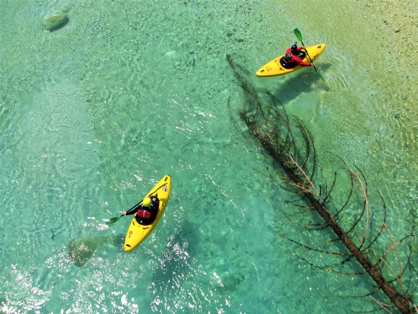 Bovec: Soča River 1-Day Beginners Kayak Course - Your first strokes in easy water