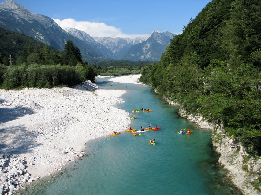 Bovec: Soča River 1-Day Beginners Kayak Course - Progressing toward manageable rapids