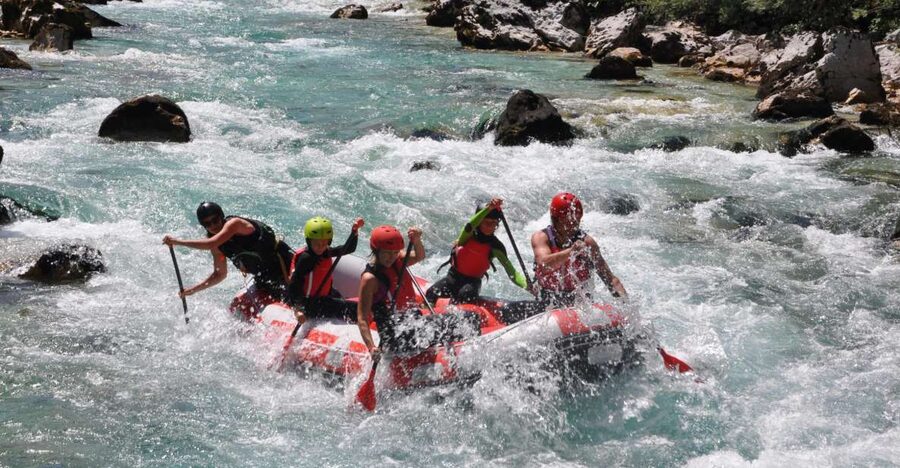 Bovec: Soca River Adventure Rafting With Photos Included - Changing into a wetsuit and hearing the safety talk