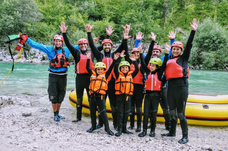 Bovec: Soca River Adventure Rafting With Photos Included - The first stretch: calm water, swimming, and valley views