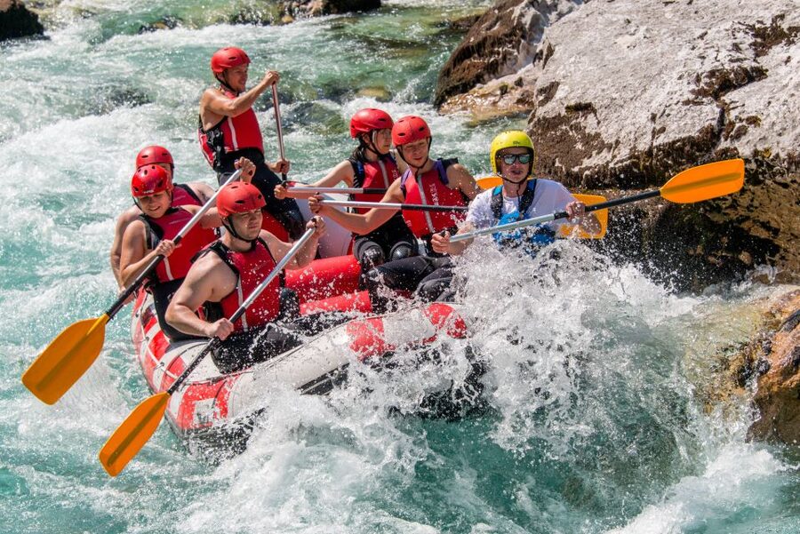 Bovec: Soca River Adventure Rafting With Photos Included - The second stretch: teamwork and faster water