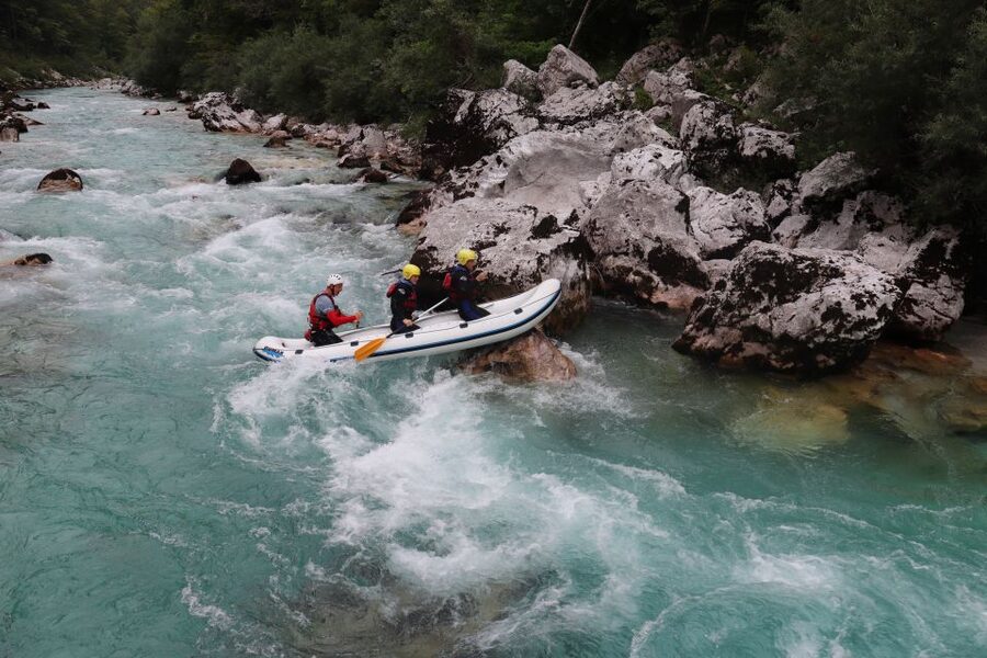 Bovec: Soča River Private Rafting Experience for Couples - What the narrow raft means for you