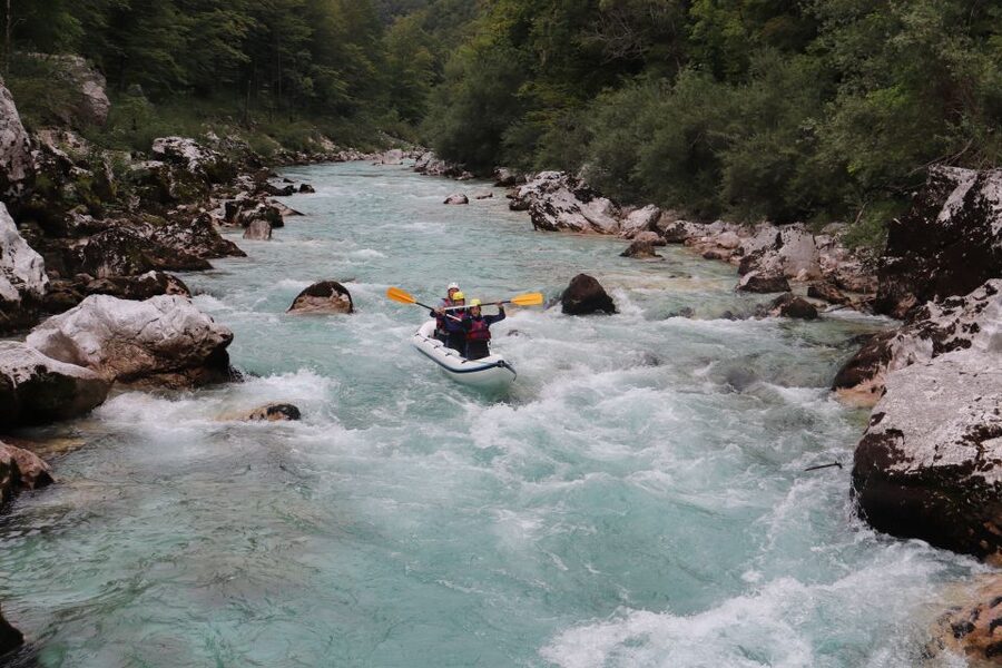 Bovec: Soča River Private Rafting Experience for Couples - The 20-minute ride to the river