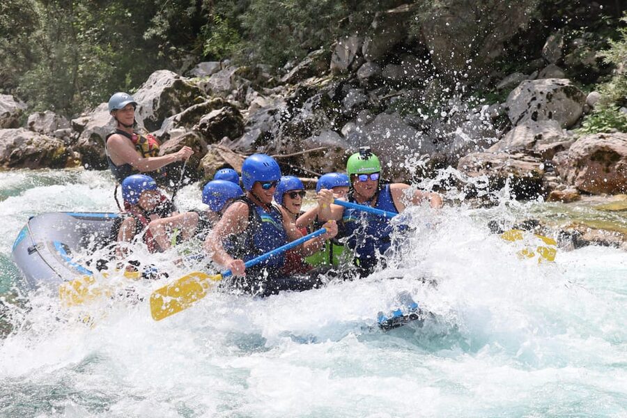 Bovec: Soča River Rafting Adventure with Photos and Drink - The Bovec base makes the day easier