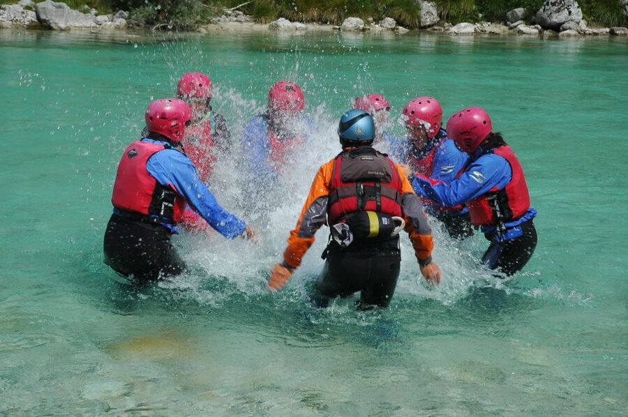 Bovec: Soča River Whitewater Rafting - Following the river through rapids and pools