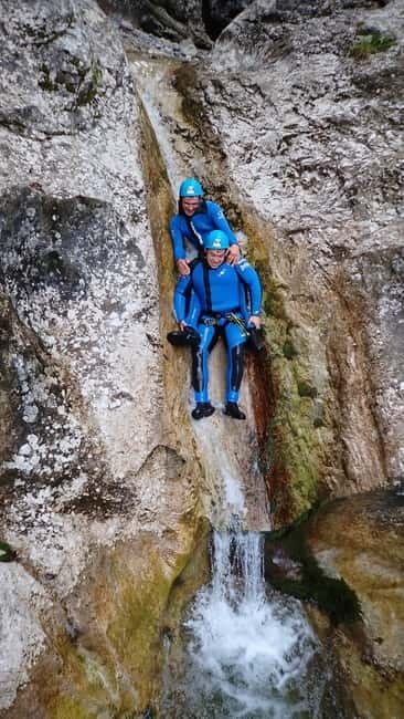 Bovec: Thrilling Canyoning in Sušec Gorge with Photo service - The uphill trail before the water