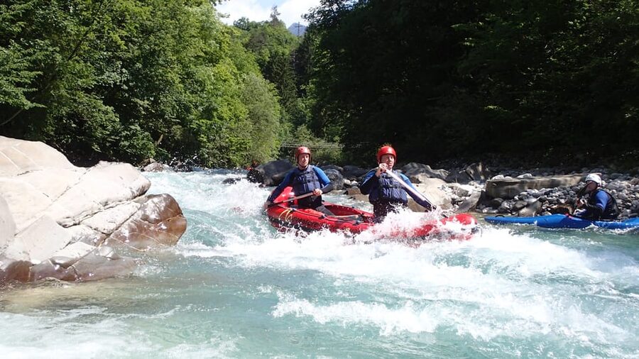 Bovec: Whitewater Canoeing on the Soča River - Meeting HungaroRaft in central Bovec