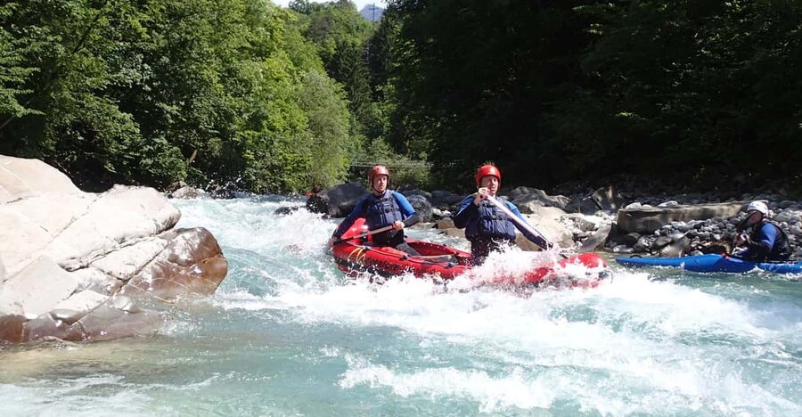 Bovec: Whitewater Canoeing on the Soča River - Choosing between a gentle float and real whitewater