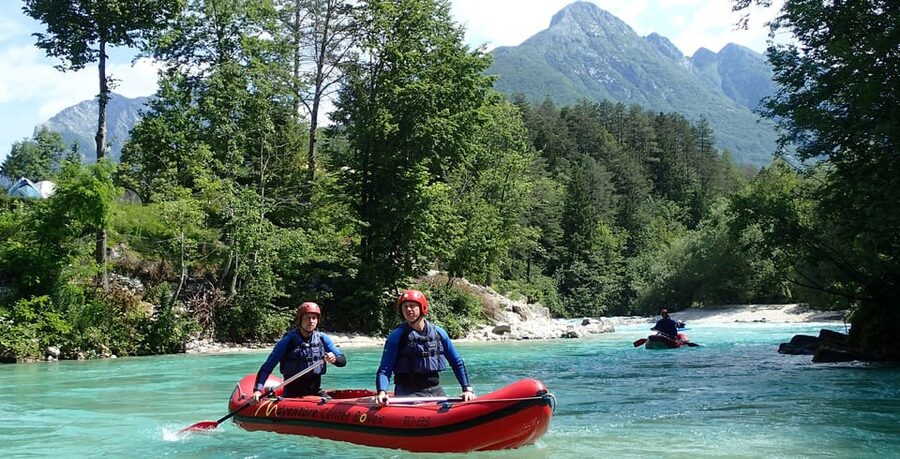 Bovec: Whitewater Canoeing on the Soča River - From safety talk to the Soča launch