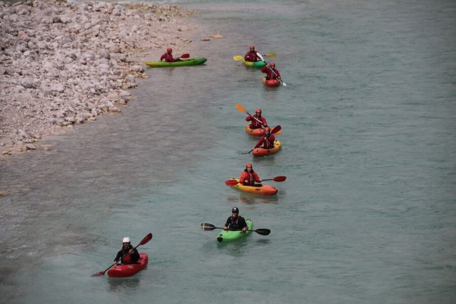 Bovec: Whitewater Kayaking on the Soča River - Learning to read eddies, currents, and rapids