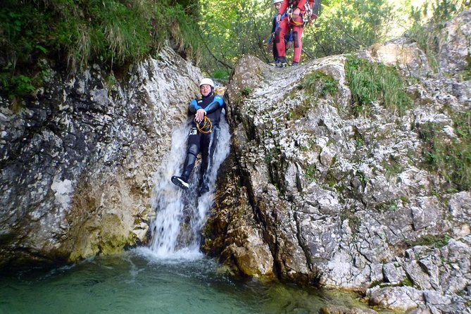 Canyoning in Bled - Changing into canyoning gear