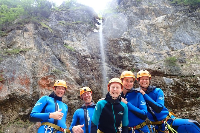 Canyoning in Fratarica Canyon - The Parabola waterfall is the make-or-break moment