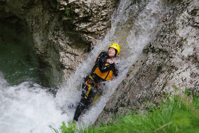 Canyoning in Susec Canyon - Safety guidance comes before the first slide