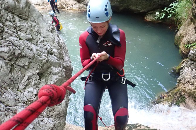 CANYONING in Susec from Bovec, Families welcome, photo service - Weather, safety, and the real cancellation risk