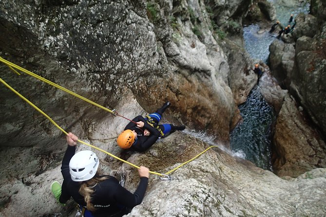 Canyoning Susec with leading local company - since 1989 - The equipment that keeps the water manageable