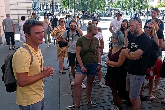 Classic Ljubljana Group Tour - Prešeren Square and the stories behind the Triple Bridge