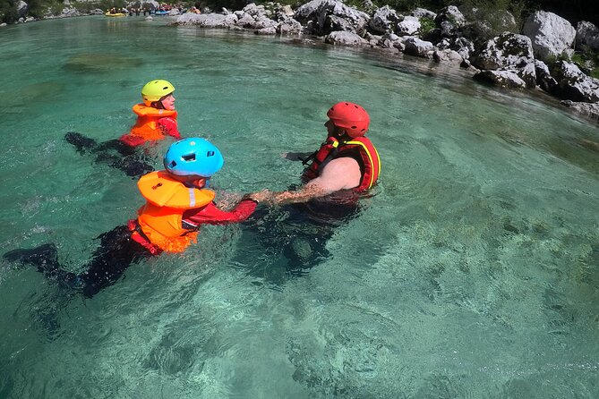 CLASSIC RAFTING on Soča river - What the rapids and swimming sections are like