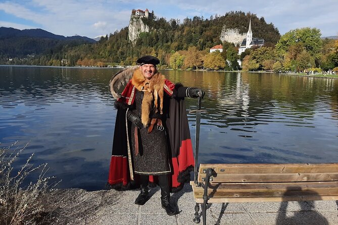 Cosmopolitan "medieval" Bled Walking Tour - Medieval clothing, modern history, and darker chapters