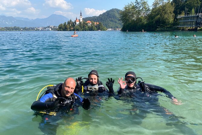 Diving Bled - Around Bled Island with catfish and carp