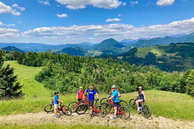 E-bike tour Škofja Loka - From Škofja Loka to the Old Military Road