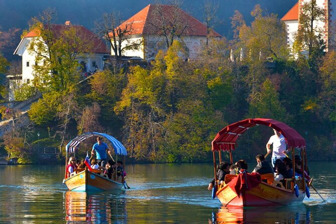 Enjoy the boat ride on Lake Bled and Castle - Bled Castle and its high lake views