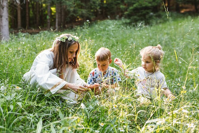 Family Adventure in Bled - Enchanted Forest theme park - Making Music in the Fairies’ Room